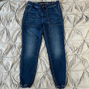 AE Dark Wash Joggers